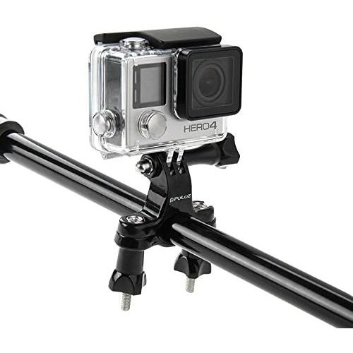  PULUZ Universal Bike Motorcycle Handlebar Mount with Screw for Gopro HERO4 /3+ /3/2 /1