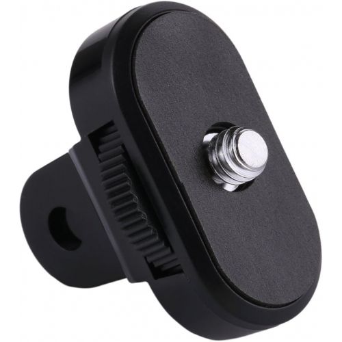  PULUZ 1/4 inch Thread Tripod Mount Adapter for GoPro HERO6/ 5/5 Session /4/3+ /3/2 /1, Sony Action Camera