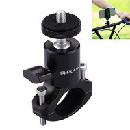 PULUZ Camera Handlebar Mount for Gopro Bike Motorcycle Mount, Aluminum Bicycle Camera Adapter Mount Holder for Gopro Hero 10/9/8/7 All Model /DJI OSMO Action Camera Accessories