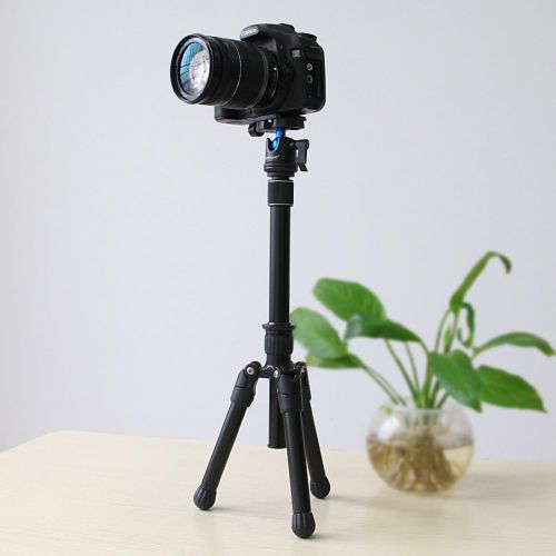  [아마존베스트]PULUZ Metal Handheld Adjustable 3/8 Size Tripod Mount Monopod Extension Rod for DSLR & SLR Cameras