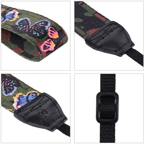  PULUZ Camera Neck & Shoulder Strap Belt Multi-color Camera Strap Compatible with All DSLR/SLR/Men/Women