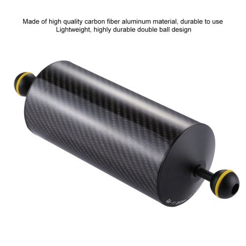  PULUZ 8.86 inch22.5cm Diameter 60cm Carbon Fiber Dual Balls Float Arm Underwater Photography Buoyancy System
