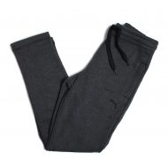 PUMA Athletic Fleece Pants for Men (Small, Dark Heather Gray)