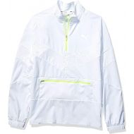 PUMA Men's Packable Woven Jacket, White, L