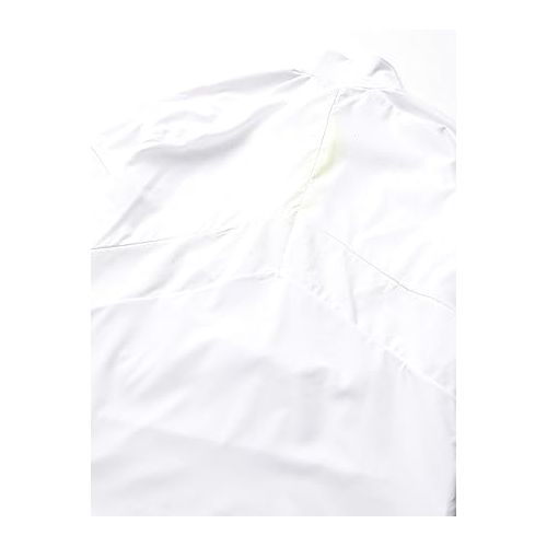 푸마 PUMA Men's Packable Woven Jacket, White, L