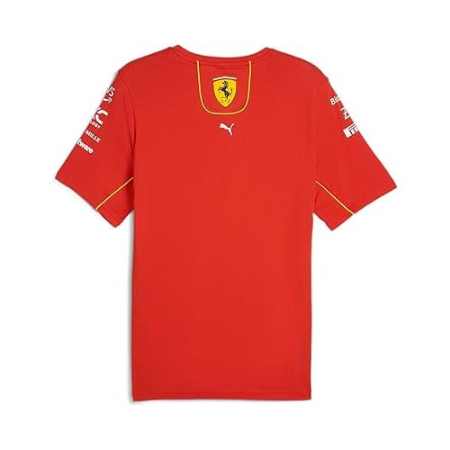 푸마 PUMA Scuderia Ferrari Men's 2024 Team Tshirt