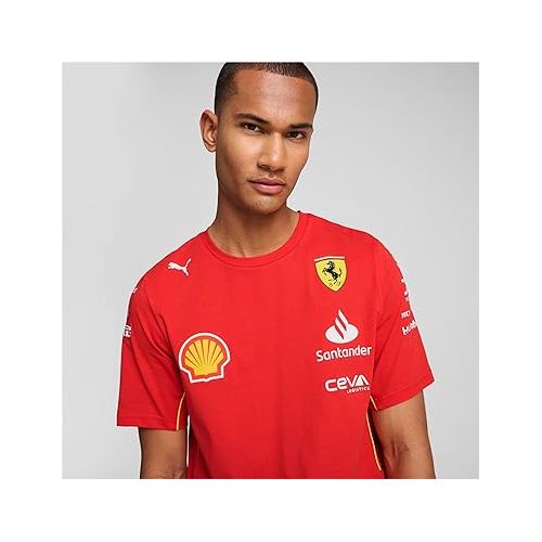 푸마 PUMA Scuderia Ferrari Men's 2024 Team Tshirt