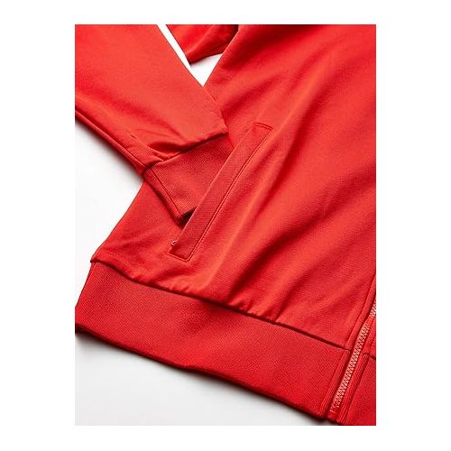 푸마 PUMA Men's Iconic T7 Track Jacket, high Risk red, S