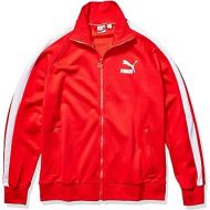PUMA Men's Iconic T7 Track Jacket, High Risk Red, L