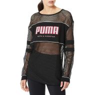 Puma Women's x Sophia Long Sleeve Tee, Black, S