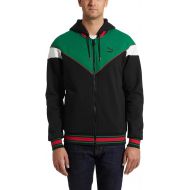 PUMA Lux MCS Hooded Track Jacket Puma Black/Verdant Green/Puma White/Toreador 2XL