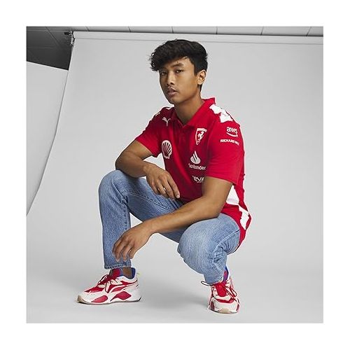 푸마 Scuderia Ferrari Polo Las Vegas 2023 Special Edition Designed by Joshua Vides - Red - Size: XL