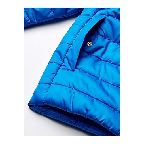 푸마 PUMA Unisex Youth Casuals Liga Casuals Padded Jacket Youth, Electric Blue Lemonade, Large US