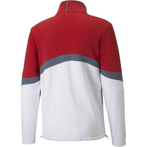 푸마 PUMA Mens Flare Jacket, Urban Red, X-Large US