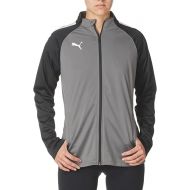 PUMA womens TeamLIGA Training Jacket, Smoked Pearl-puma White, Large US