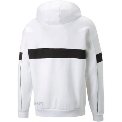 푸마 Puma - Mens BMW MMS SDS Sweat Jacket, Color Puma White, Size: Large