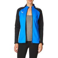 PUMA womens TeamLIGA Training Jacket, Electric Blue Lemonade-puma Black, Small US