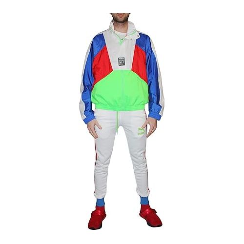 푸마 Puma TFS OG Track Jacket, Fluorescent Green, Medium