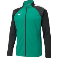 PUMA Mens Teamliga Training Jacket, Color Pepper Green/Puma Black, Size: Large, (657234-05-L)