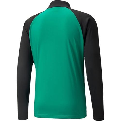 푸마 PUMA Mens Teamliga Training Jacket, Color Pepper Green/Puma Black, Size: Large, (657234-05-L)