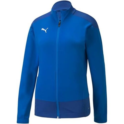 푸마 PUMA - Womens Teamgoal 23 Training Jacket W, Size: Medium, Color: Electric Blue Lemonade/Team Power Blue