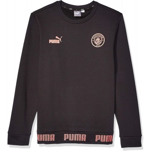 푸마 PUMA Mens Standard Manchester City MCFC Ftblculture Sweater