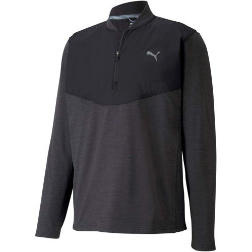 푸마 PUMA Mens Golf 2020 Cloudspun Stlth 1/4 Zip