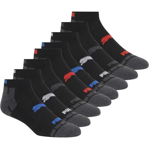 푸마 PUMA Mens 8 Pack Low Cut Socks