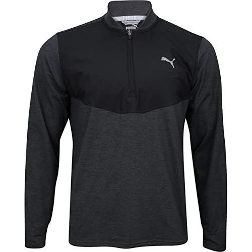 푸마 PUMA Mens Golf 2020 Cloudspun Stlth 1/4 Zip