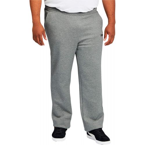 푸마 PUMA Mens Big & Tall Essentials Fleece Sweatpants Bt