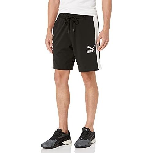 푸마 PUMA Mens Iconic T7 8 Jersey Shorts