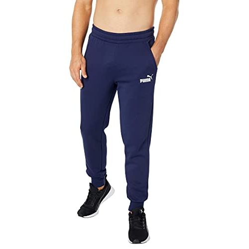 푸마 PUMA Mens Essentials Logo Fleece Pants