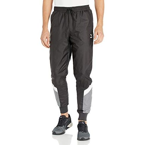 푸마 PUMA Mens Trend All Over Print MCS Woven Pants