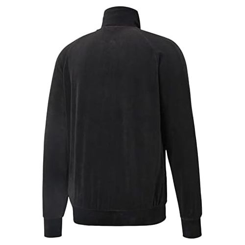 푸마 PUMA Mens Iconic T7 Velour Track Jacket