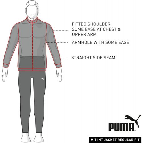 푸마 PUMA Mens Iconic T7 Velour Track Jacket