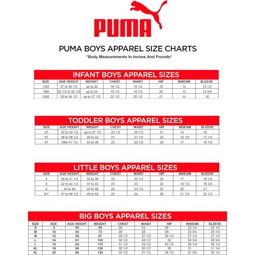 푸마 PUMA Boys Core Logo Mesh Pant