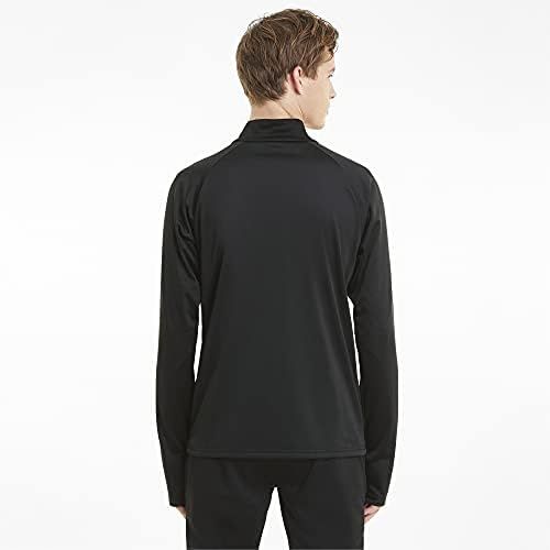 푸마 PUMA Mens Teamliga 1/4 Zip Top