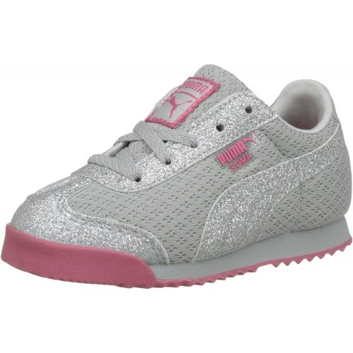 푸마 PUMA Roma Glitz Glamm Mesh Kids Sneaker,