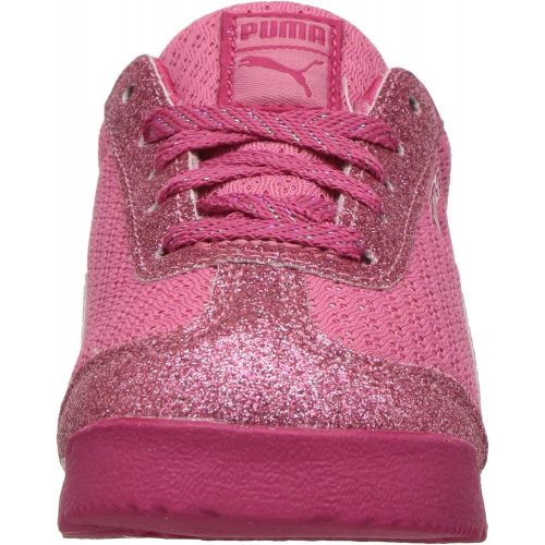 푸마 PUMA Roma Glitz Glamm Mesh Kids Sneaker,