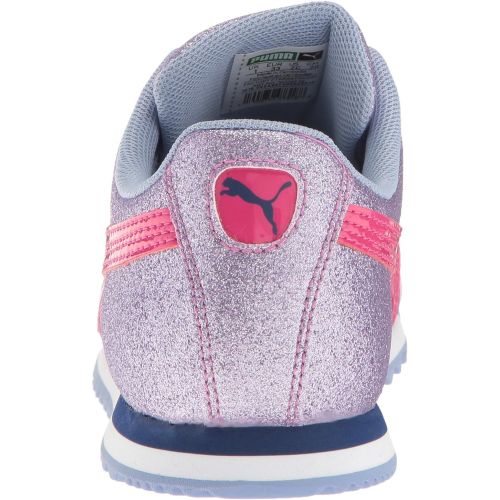 푸마 PUMA Roma Glitz Glamm Mesh Kids Sneaker,