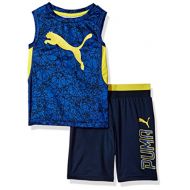 PUMA Boys Baby 2-Piece Short and Muscle Set
