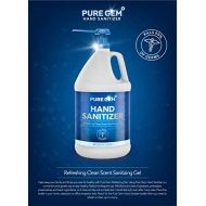 Pure Gem 1 Gallon Hand sanitizer,?70% Alcohol -? Pump Included - 10 Free Masks Included, Made in USA