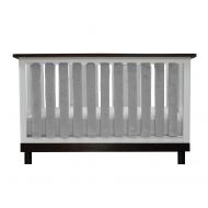 PURE SAFETY Vertical Crib Liners in Luxurious Grey Minky 38 Pack