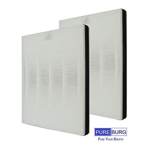  PUREBURG Pack of 2 HEPA Replacement Filter Compatible with Philips Air Washer HU5930/10 Air Purifier Part Number FY1114/10