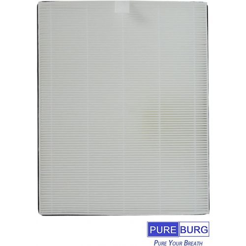  PUREBURG Pack of 2 HEPA Replacement Filter Compatible with Philips Air Washer HU5930/10 Air Purifier Part Number FY1114/10