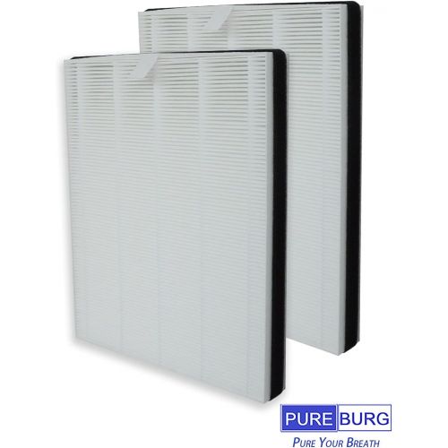  PUREBURG Pack of 2 HEPA Replacement Filter Compatible with Philips Air Washer HU5930/10 Air Purifier Part Number FY1114/10