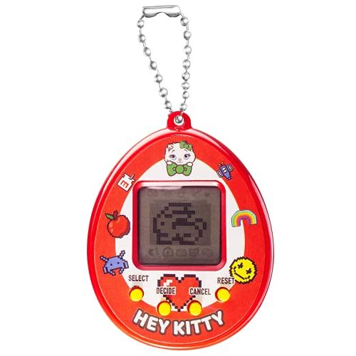  [아마존베스트]PureEeni Tamagotchi On Virtual Pet Original Giga Pet - 168 in 1 Hey Kitty Games.