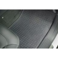 PUREMATS Floor Mats Set (Front Row + 2nd Row) Compatible with Lexus RX350/RX450h - All Weather - Heavy Duty - (Made in USA) - Crystal Clear - 2016, 2017, 2018, 2019, 2020