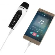 [아마존베스트]Tangxi Voice Changer Microphone, 3.5mm Jack Mini Portable Voice Changer Device with 4 Voice Conversion Modes for iPhone/Android/Smartphone/PC