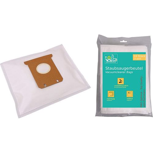  PW2 Optimal Vacuum Cleaner Bags for Philips HR 8568 MobiloPlus Mobilo Plus Phillips II Vacuum Cleaners with Additional Filter Pack of 10